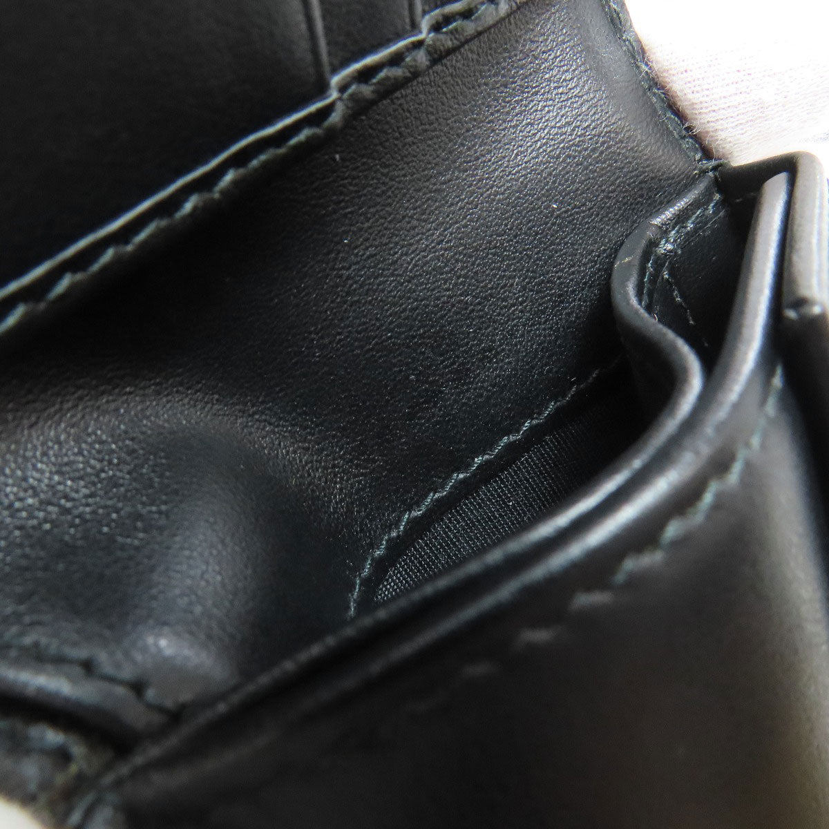 CHRISTIAN DIOR Oblique Bifold Wallet with Coin Pocket Canvas mens [Used]