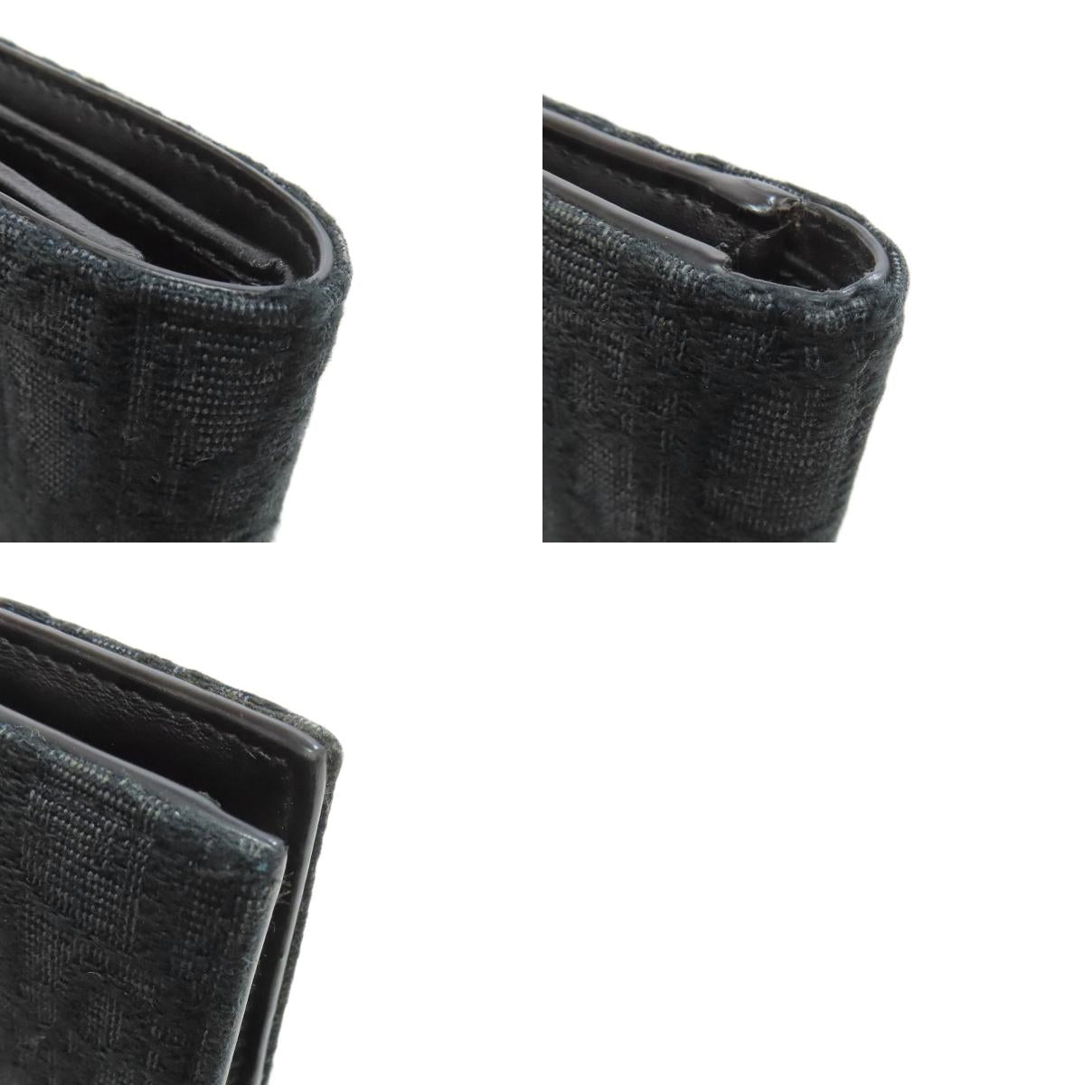 CHRISTIAN DIOR Oblique Bifold Wallet with Coin Pocket Canvas mens [Used]