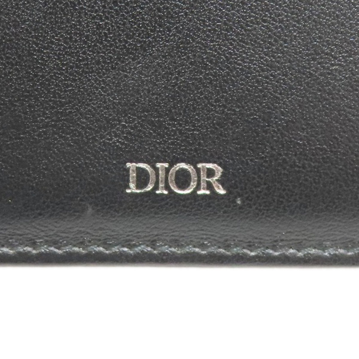 CHRISTIAN DIOR Oblique Bifold Wallet with Coin Pocket Canvas mens [Used]