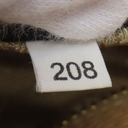 PRADA logo Handbag Leather Ladies [Used]