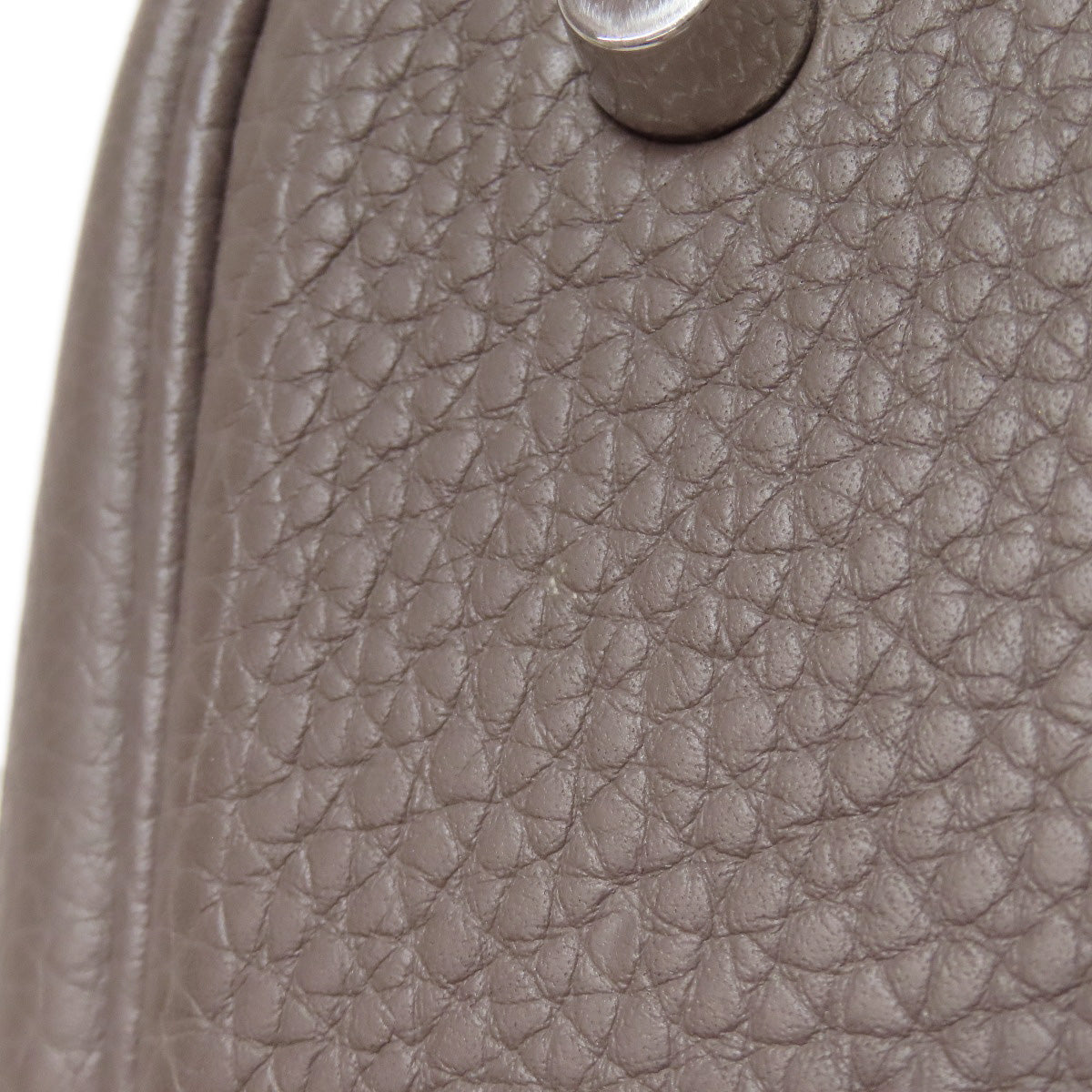 HERMES Picotin Lock MM Ethane SilverHardware Handbag Taurillon Clemence Ladies [Used]