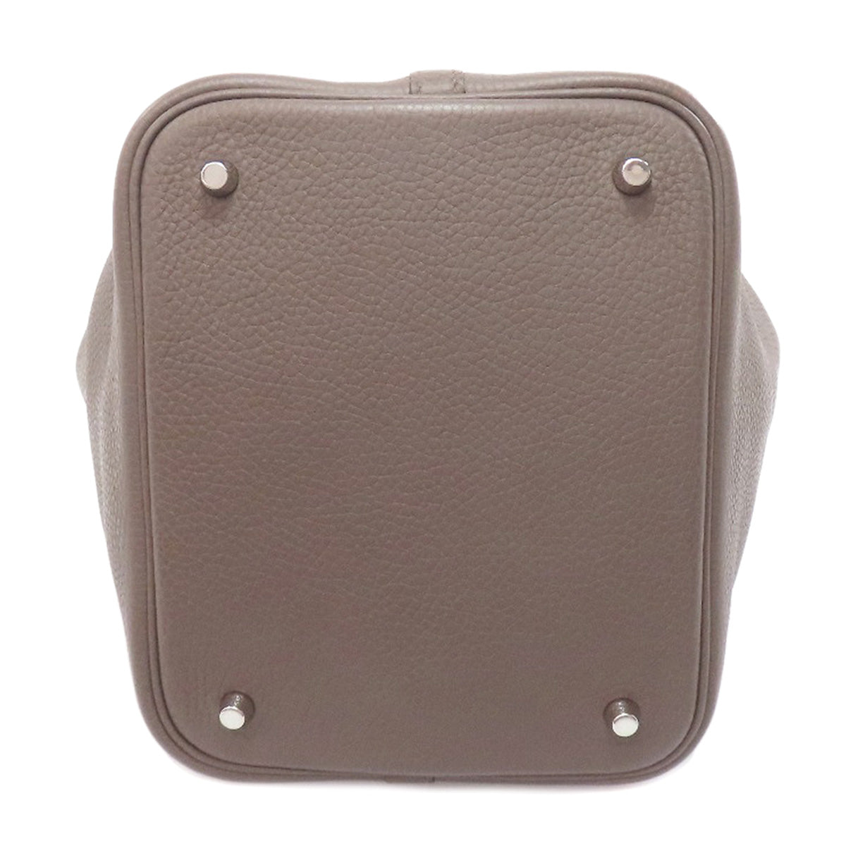 HERMES Picotin Lock MM Ethane SilverHardware Handbag Taurillon Clemence Ladies [Used]