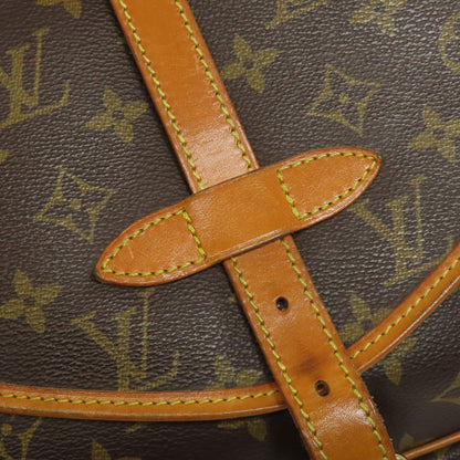 LOUIS VUITTON M40710 Saumur MM Shoulder Bag Monogram canvas Ladies [Used]