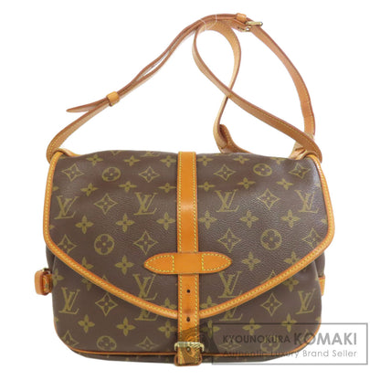 LOUIS VUITTON M40710 Saumur MM Shoulder Bag Monogram canvas Ladies [Used]