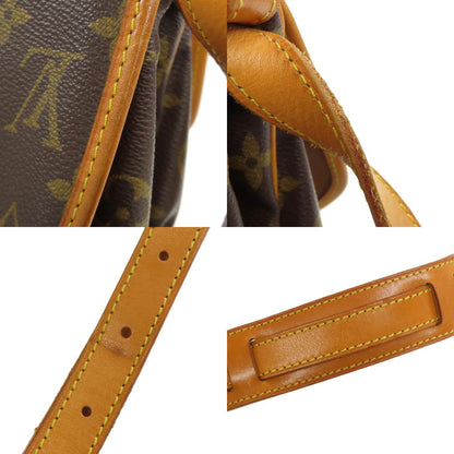 LOUIS VUITTON M40710 Saumur MM Shoulder Bag Monogram canvas Ladies [Used]
