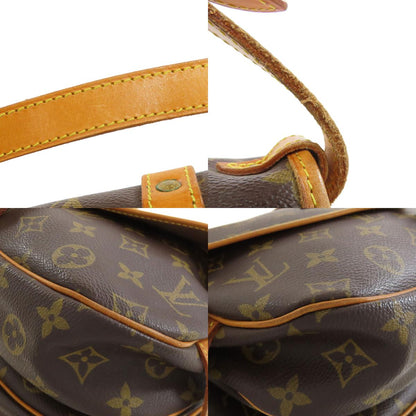 LOUIS VUITTON M40710 Saumur MM Shoulder Bag Monogram canvas Ladies [Used]