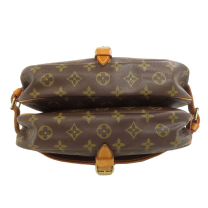 LOUIS VUITTON M40710 Saumur MM Shoulder Bag Monogram canvas Ladies [Used]