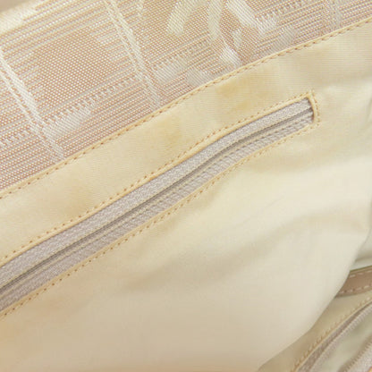 CHANEL New Travel Line MM Tote Bag Nylon jacquard Ladies [Used]