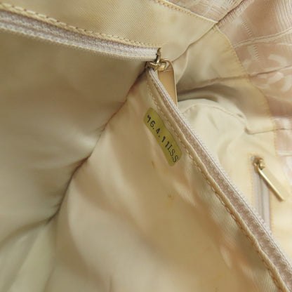 CHANEL New Travel Line MM Tote Bag Nylon jacquard Ladies [Used]