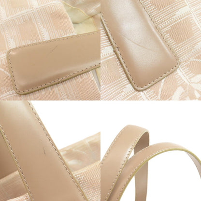 CHANEL New Travel Line MM Tote Bag Nylon jacquard Ladies [Used]