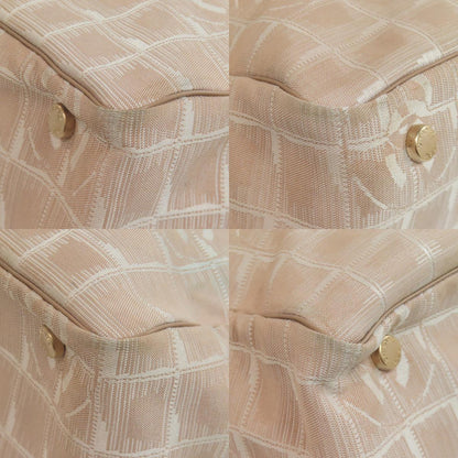 CHANEL New Travel Line MM Tote Bag Nylon jacquard Ladies [Used]