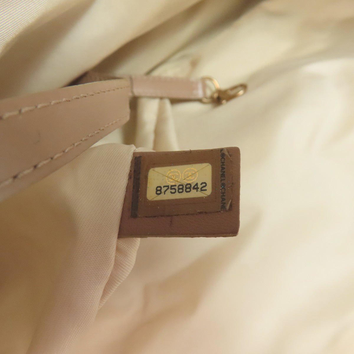 CHANEL New Travel Line MM Tote Bag Nylon jacquard Ladies [Used]