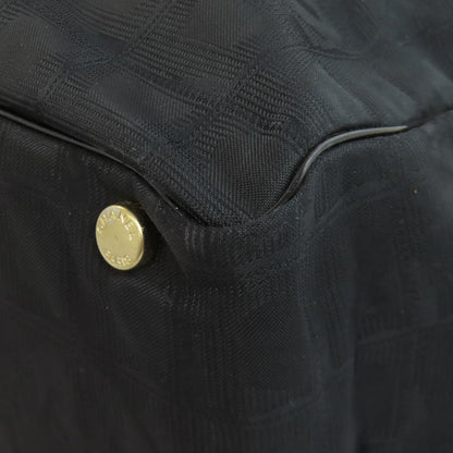 CHANEL New Travel Line MM Tote Bag Nylon jacquard Ladies [Used]