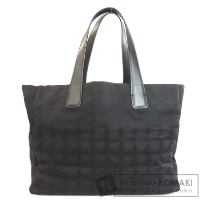 CHANEL New Travel Line MM Tote Bag Nylon jacquard Ladies [Used]