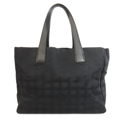 CHANEL New Travel Line MM Tote Bag Nylon jacquard Ladies [Used]