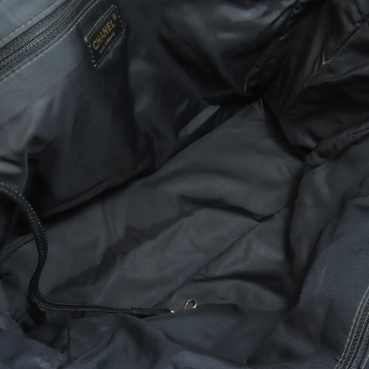 CHANEL New Travel Line MM Tote Bag Nylon jacquard Ladies [Used]