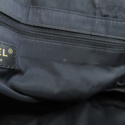 CHANEL New Travel Line MM Tote Bag Nylon jacquard Ladies [Used]