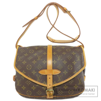 LOUIS VUITTON M40710 Saumur MM Shoulder Bag Monogram canvas Ladies [Used]