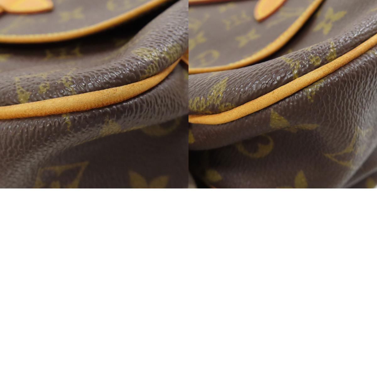 LOUIS VUITTON M40710 Saumur MM Shoulder Bag Monogram canvas Ladies [Used]