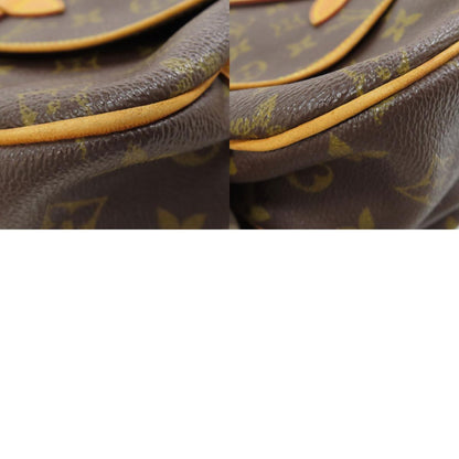 LOUIS VUITTON M40710 Saumur MM Shoulder Bag Monogram canvas Ladies [Used]