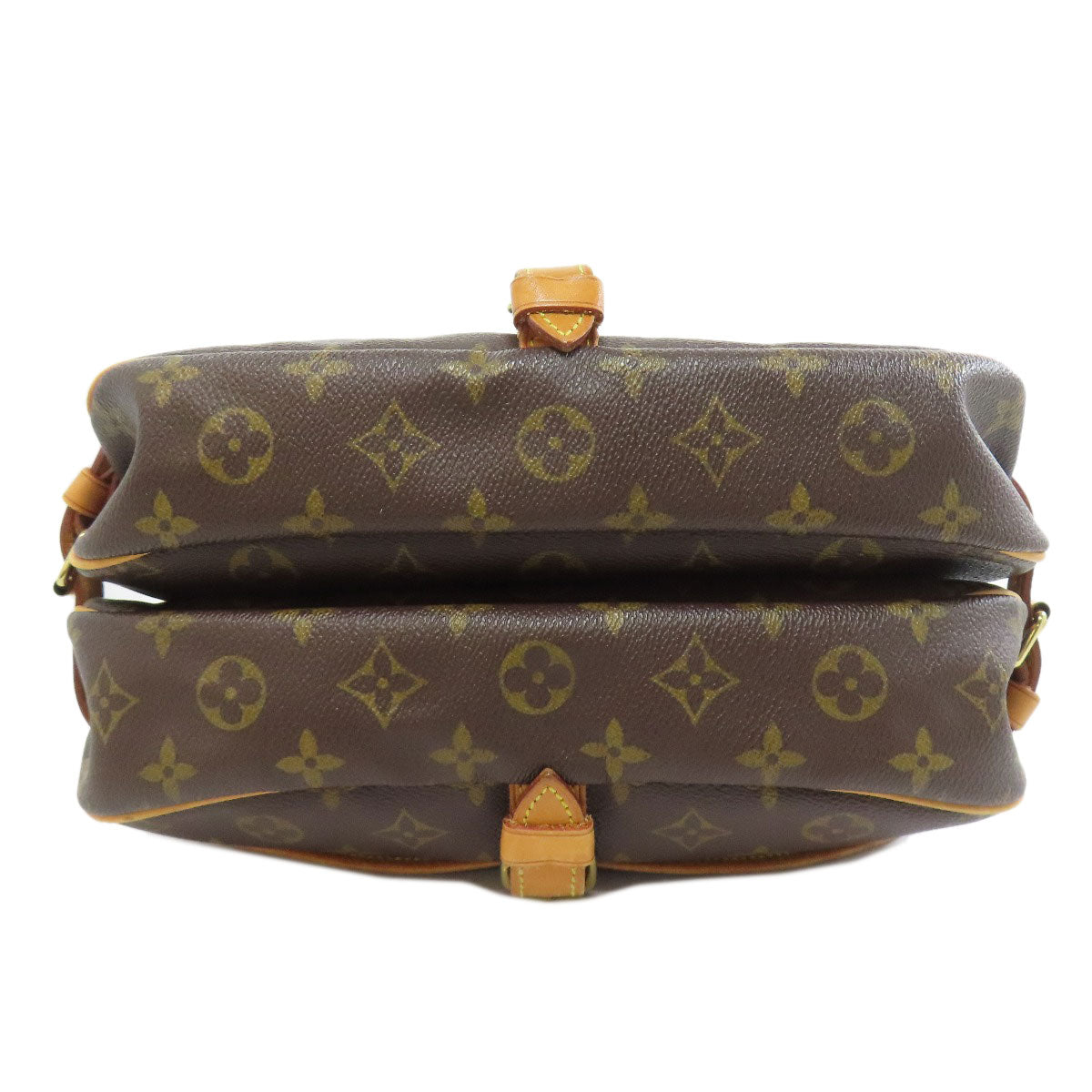LOUIS VUITTON M40710 Saumur MM Shoulder Bag Monogram canvas Ladies [Used]