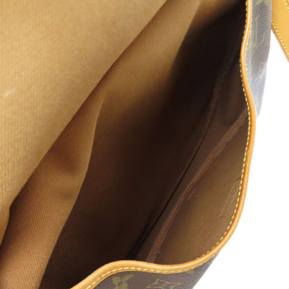 LOUIS VUITTON M40710 Saumur MM Shoulder Bag Monogram canvas Ladies [Used]