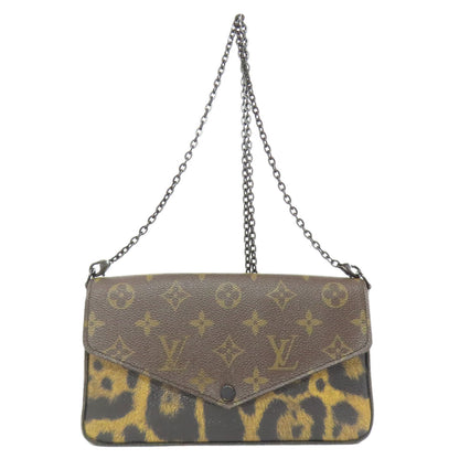 LOUIS VUITTON M62002 Pochette Felice Shoulder Bag Monogram canvas Ladies [Used]