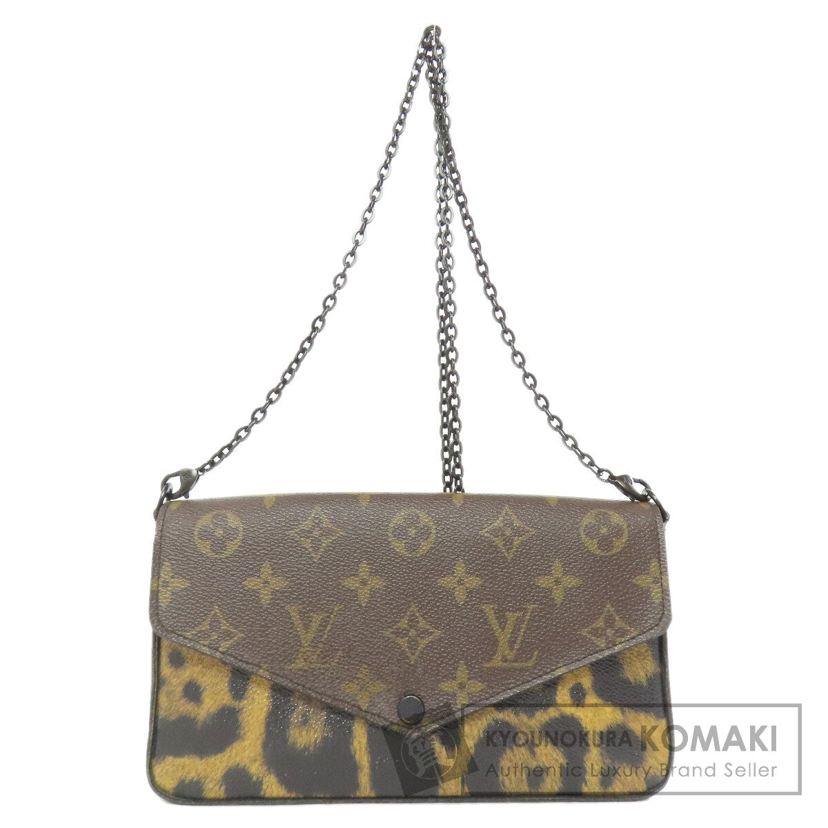 LOUIS VUITTON M62002 Pochette Felice Shoulder Bag Monogram canvas Ladies [Used]
