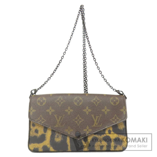 LOUIS VUITTON M62002 Pochette Felice Shoulder Bag Monogram canvas Ladies [Used]