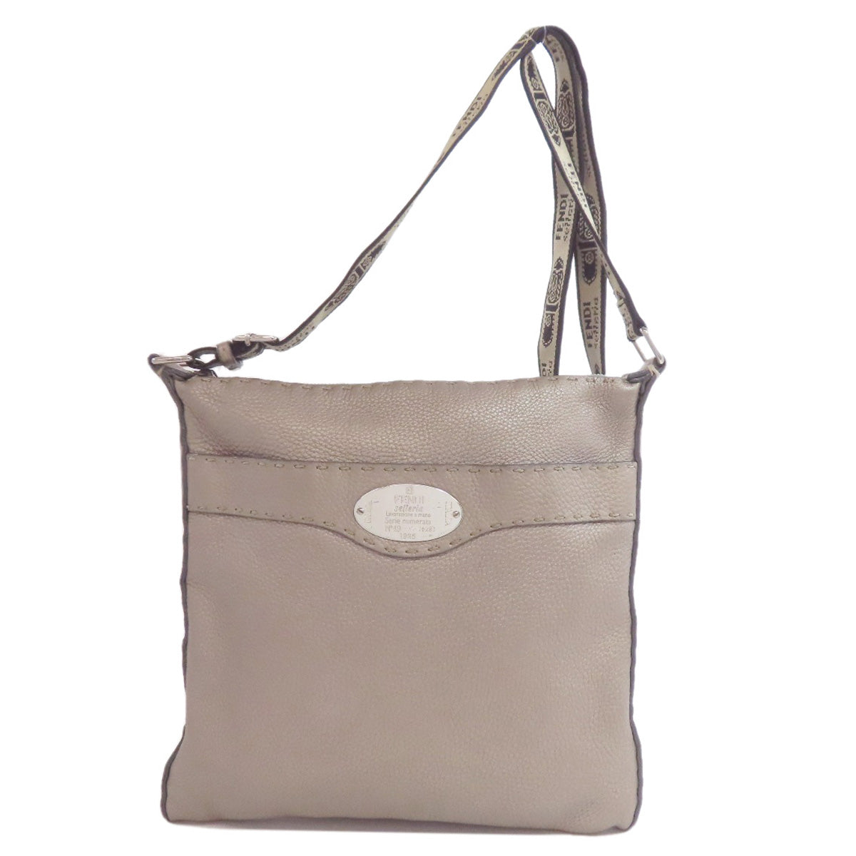 FENDI Celeria Shoulder Bag Calf Ladies [Used]