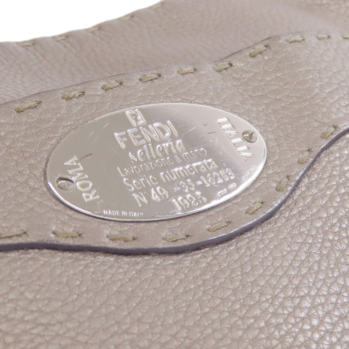 FENDI Celeria Shoulder Bag Calf Ladies [Used]