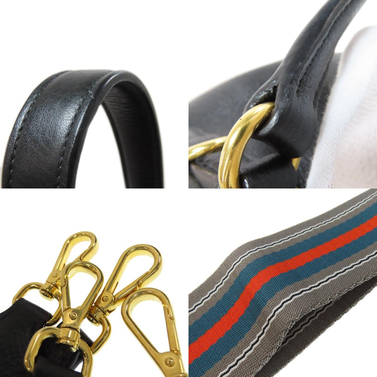 PRADA 1BE018 Vitterodino Shoulder Bag Leather Ladies [Used]