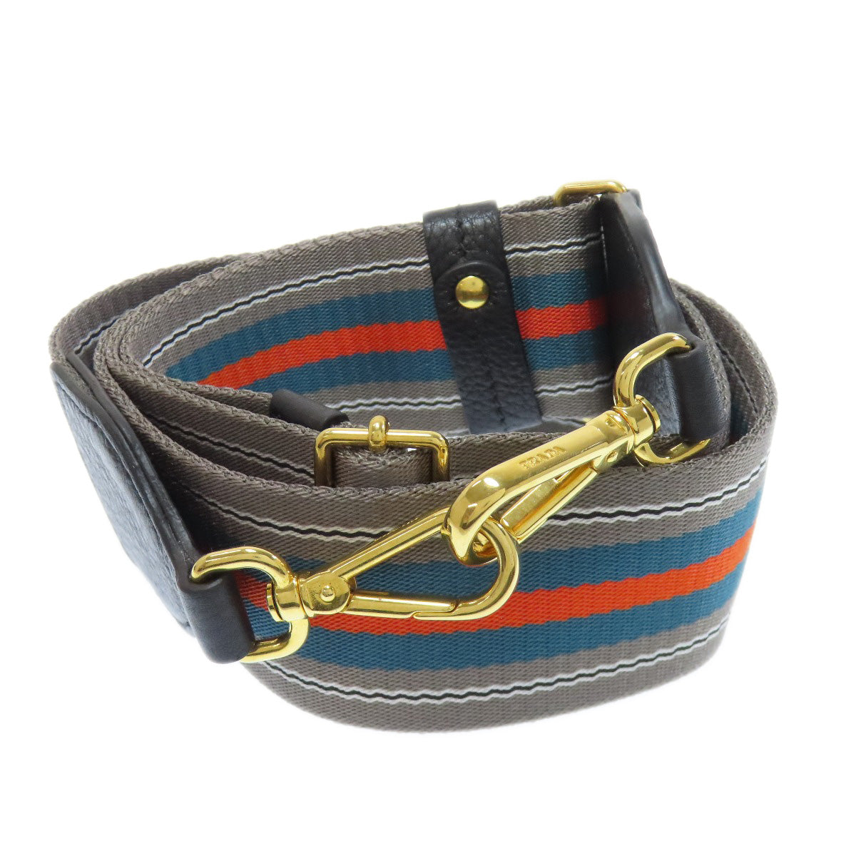 PRADA 1BE018 Vitterodino Shoulder Bag Leather Ladies [Used]