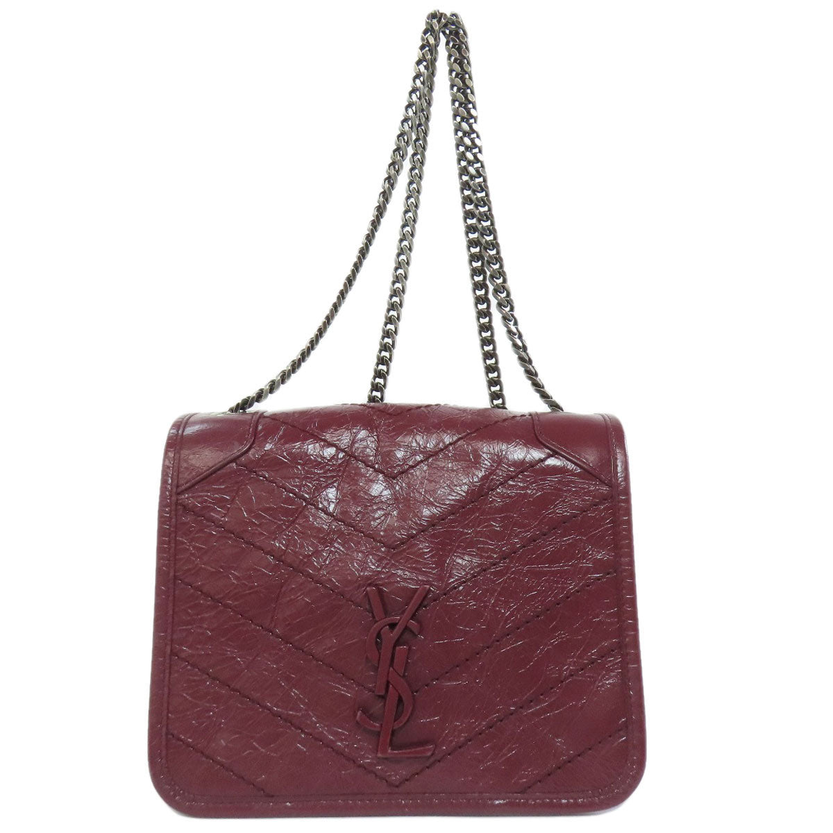 SAINT LAURENT ChainShoulder Shoulder Bag Calf Ladies [Used]