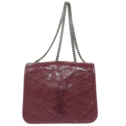 SAINT LAURENT ChainShoulder Shoulder Bag Calf Ladies [Used]
