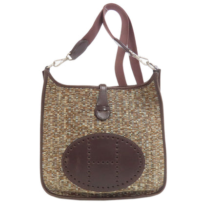 HERMES EvelynePM SilverHardware Shoulder Bag Vibrato Ladies [Used]