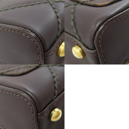 CHANEL COCO Mark Wild Stitch GoldHardware Handbag Calf Ladies [Used]