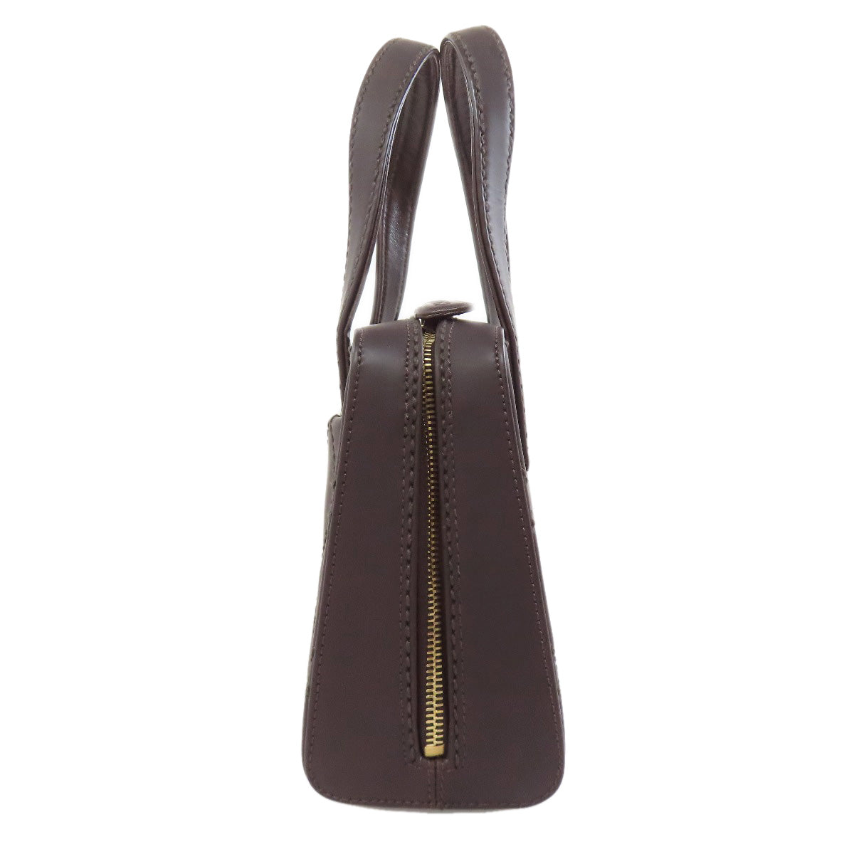 CHANEL COCO Mark Wild Stitch GoldHardware Handbag Calf Ladies [Used]