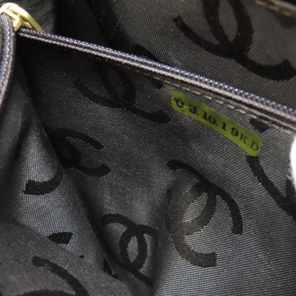 CHANEL COCO Mark Wild Stitch GoldHardware Handbag Calf Ladies [Used]