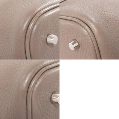 HERMES Picotin Lock MM Etoupe SilverHardware Handbag Taurillon Clemence Ladies [Used]