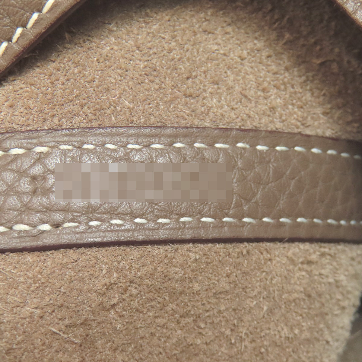 HERMES Picotin Lock MM Etoupe SilverHardware Handbag Taurillon Clemence Ladies [Used]