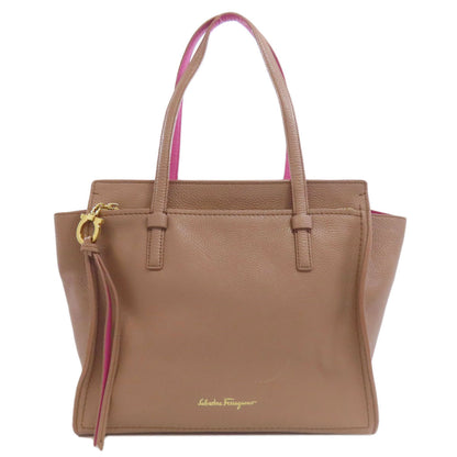Salvatore Ferragamo Amy GanciniHardware Tote Bag Leather Ladies [Used]