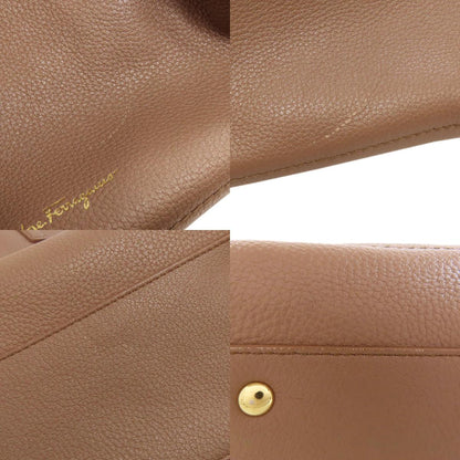 Salvatore Ferragamo Amy GanciniHardware Tote Bag Leather Ladies [Used]