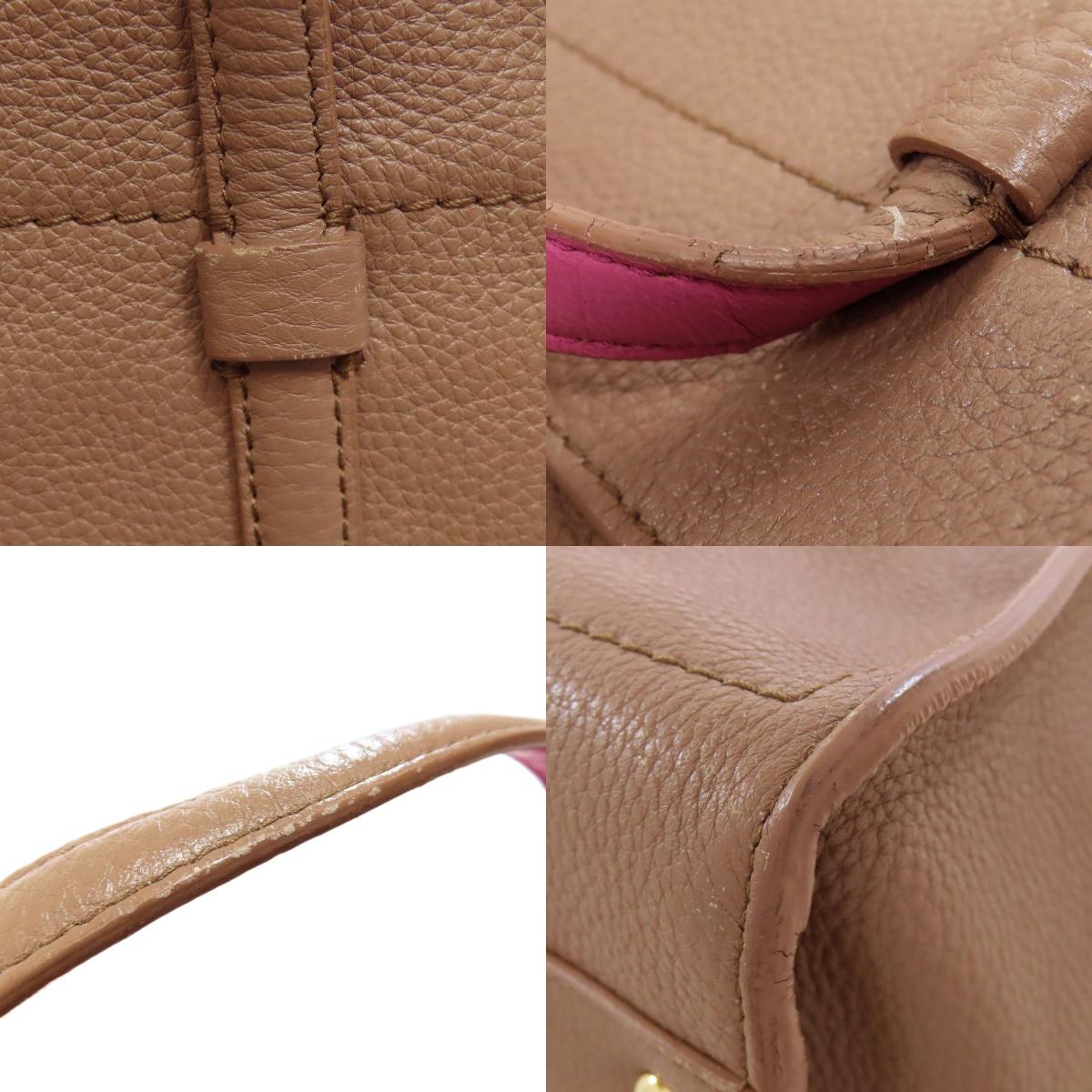 Salvatore Ferragamo Amy GanciniHardware Tote Bag Leather Ladies [Used]