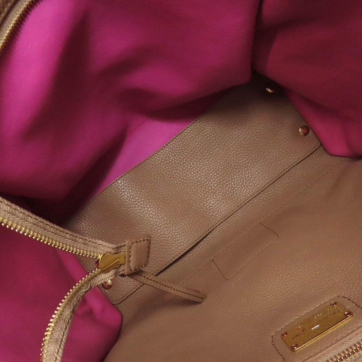 Salvatore Ferragamo Amy GanciniHardware Tote Bag Leather Ladies [Used]