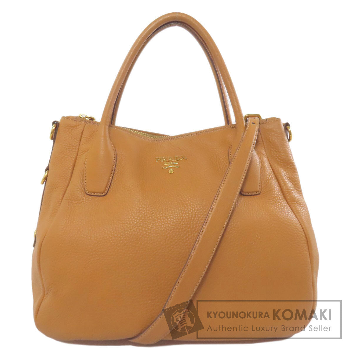 PRADA 2WAY Handbag Calf Ladies [Used]