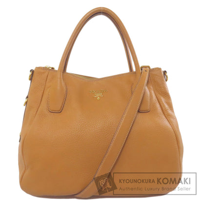 PRADA 2WAY Handbag Calf Ladies [Used]