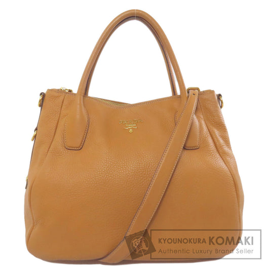 PRADA 2WAY Handbag Calf Ladies [Used]