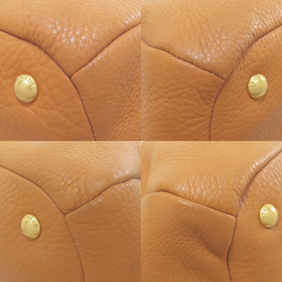 PRADA 2WAY Handbag Calf Ladies [Used]