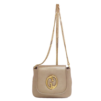 GUCCI 251821 ChainShoulder Shoulder Bag Leather Ladies [Used]